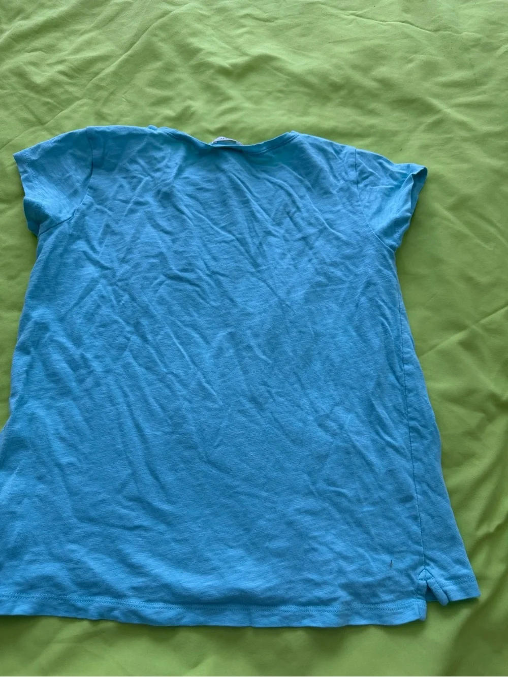 Crewcuts Turquoise Heart Pocket Tee - Short Sleeve Kids Top